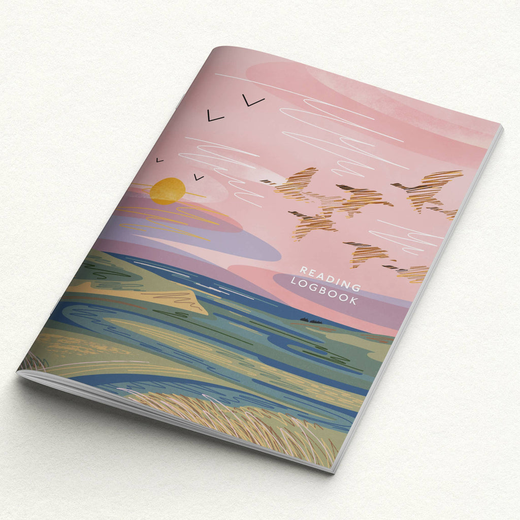 Reading logbook wild geese - book journal