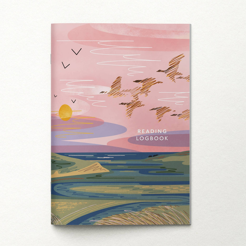 Reading logbook wild geese - book journal
