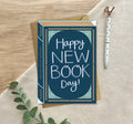 Happy New Book Day – Luxury Book Birthday Greeting Card