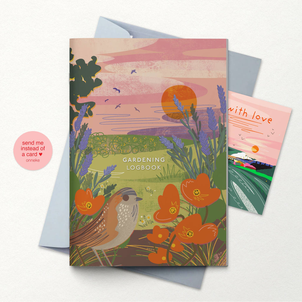 Gardening Logbook Summer Haze - Garden Gift