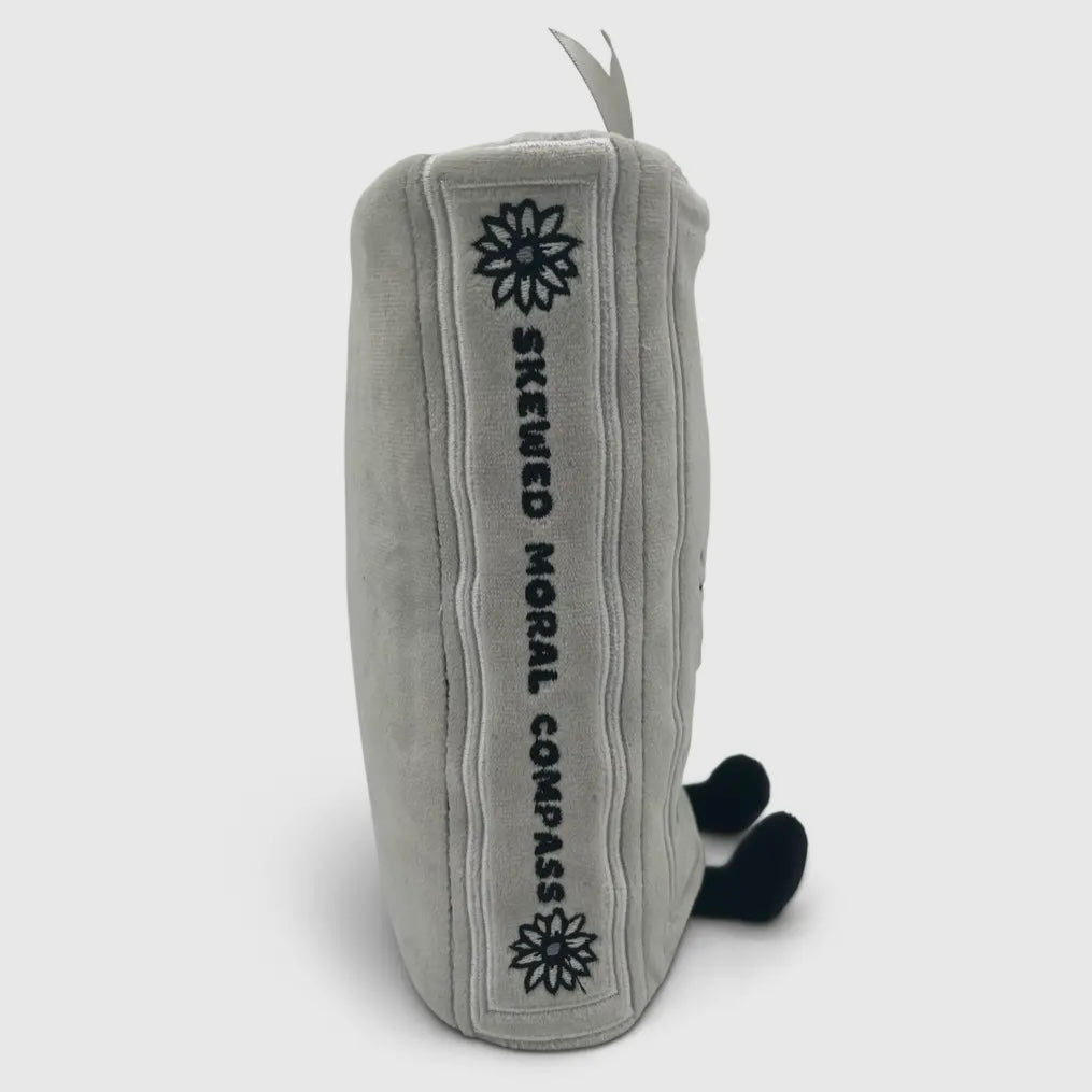 "I Like My Main Characters Morally Grey" Book Plush