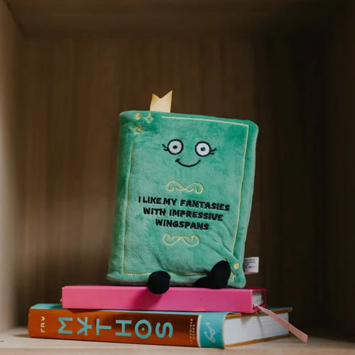 "I Like My Fantasies With impressive Wingspans" Plush Book