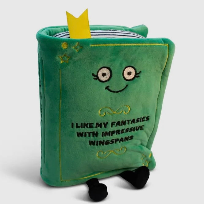 "I Like My Fantasies With impressive Wingspans" Plush Book