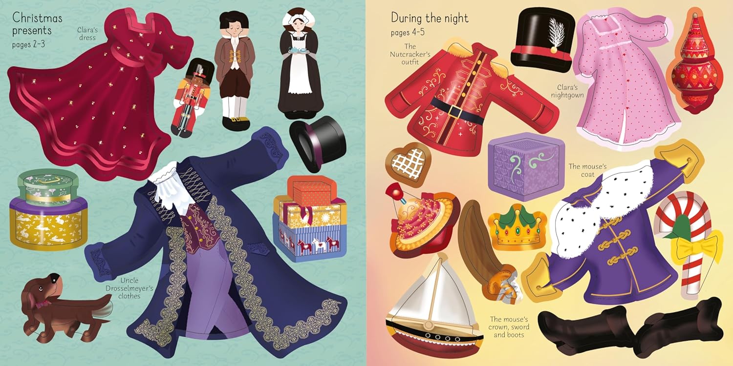 Sticker Dolly Dressing Advent Calendar by Fiona Watt