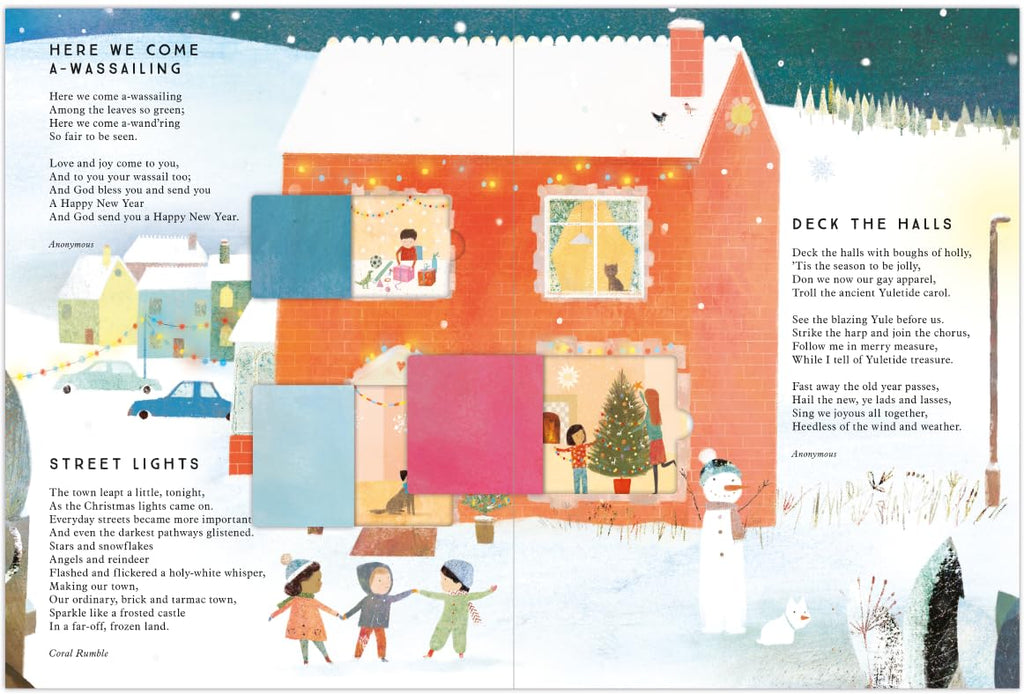 National Trust: 'Tis the Season: A Lift-the-Flap Advent Calendar Full of Christmas Poems by Richard Jones